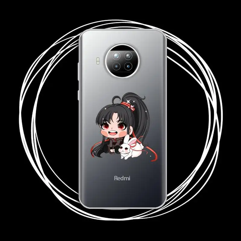 

Mo Dao Zu Shi Phone Case Transparent for Xiaomi mi Redmi note 10 t 8 9 pro lite 11 Samsung S 8 9 10 20