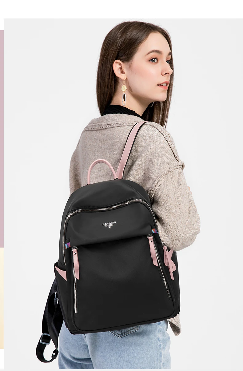 ZOGERmochila feminina new Oxford cloth casual simple backpack fashion canvas bag travel bag mochila mujer