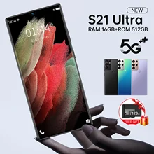Global Version Ultra-thin Fingerprint Unlock 5G Smartphone 12+512GB for Samsung Galaxy S21 Ultra Mobile Phone Huawei Cellphone