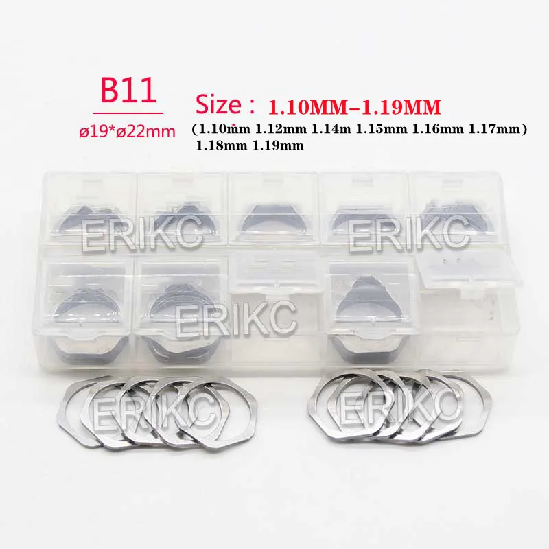 

ERIKC B11 1.10MM -1.19MM Diesel Fuel Nozzle Adjusting Copper Shim 1.10mm 1.12MM 1.14MM 1.15mm 1.16MM 1.17MM 1.18mm 1.19mm