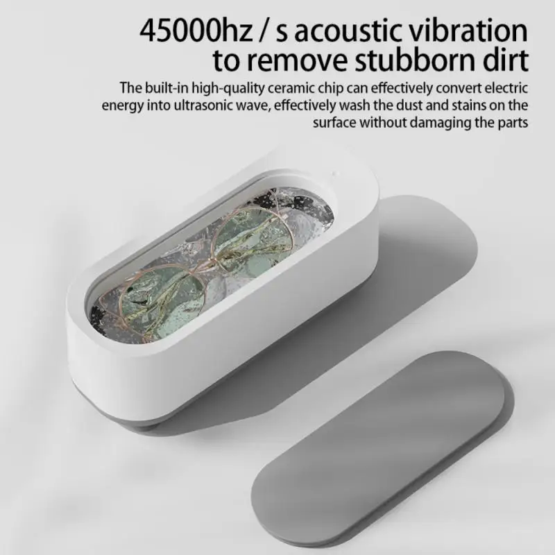 

Home Intelligent Cleaning Machine Small Ultrasonic Cleaning Machine Home Jewelry Cleaner Ultrasonic Glasses Cleaning Accessories