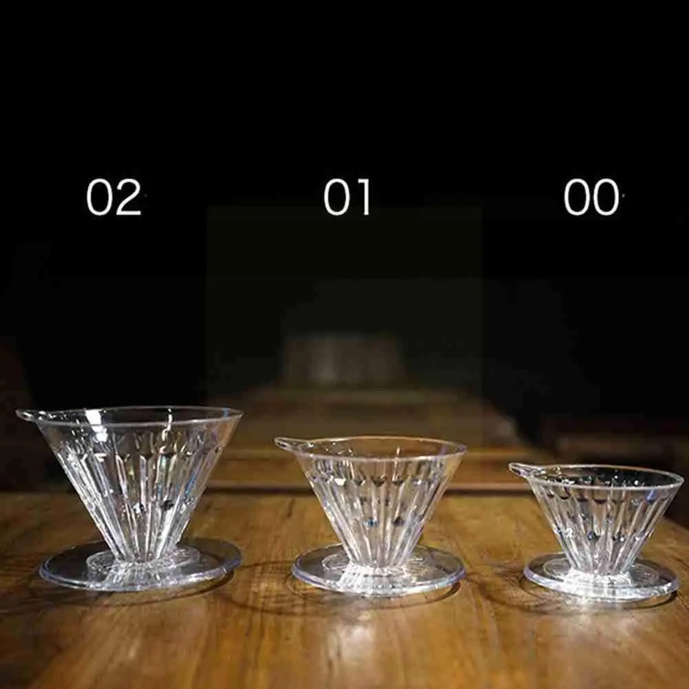 

Timemore Glass Crystal Eye Coffee Dripper Pour Over Coffee Maker Glass Coffee Filter Washable Coffee Filter Plastic Holder B8u3