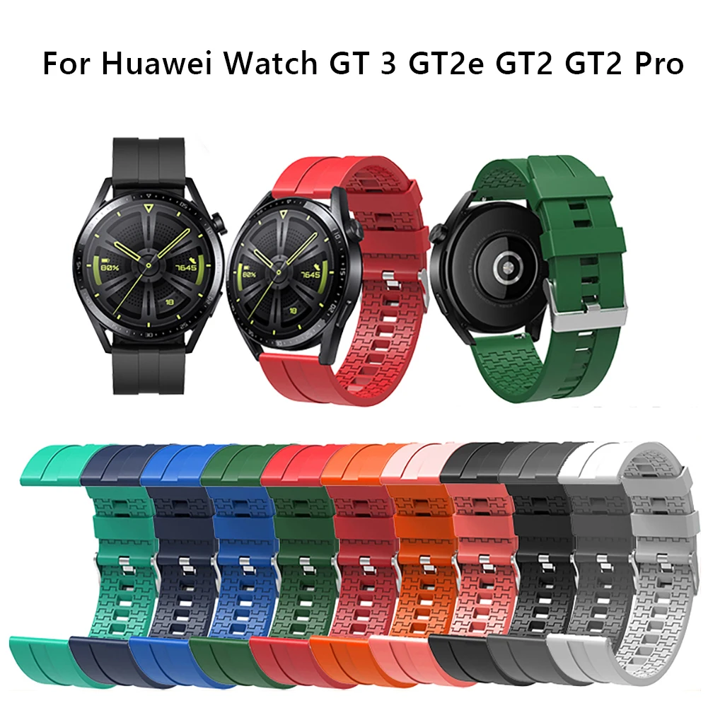 

Watch Bands Strap for Huawei Watch GT 3 GT2e GT2 GT2 Pro Adjustable Belts Smartwatch Strap Bands Sport Belt Bracelet 46mm