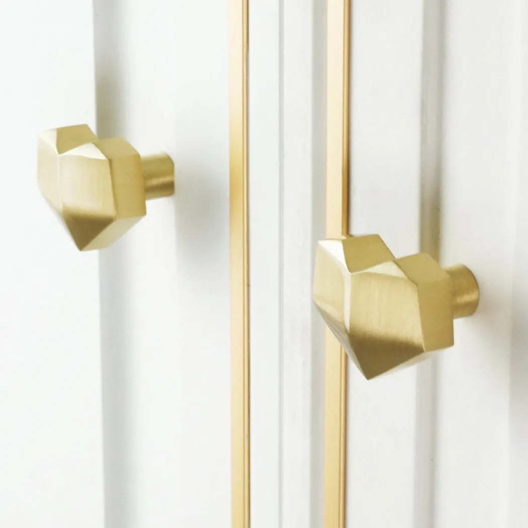 

Love Heart Shape Brass Cabinet Knob Cupboard Closet Drawer Handle Door Pulls Knobs For Furniture Hardware Bedroom Home Decor