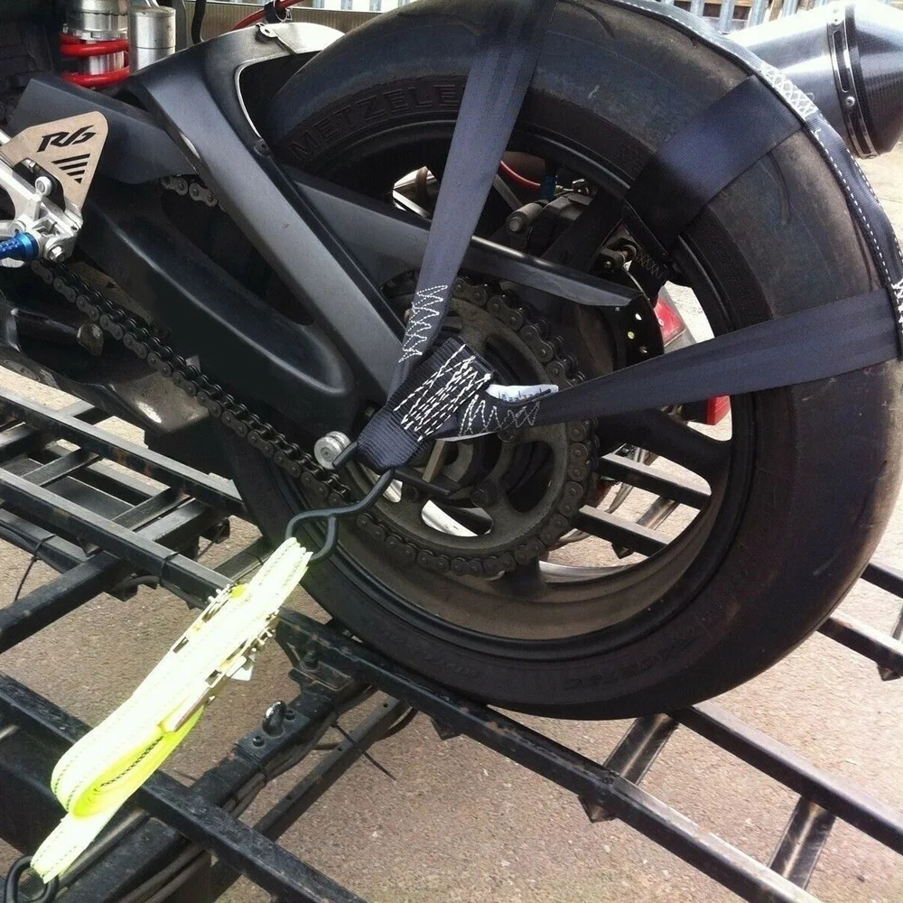 

1Pcs Fixing Fastening Strap Foldable Safe Securing Transportation Motorbike