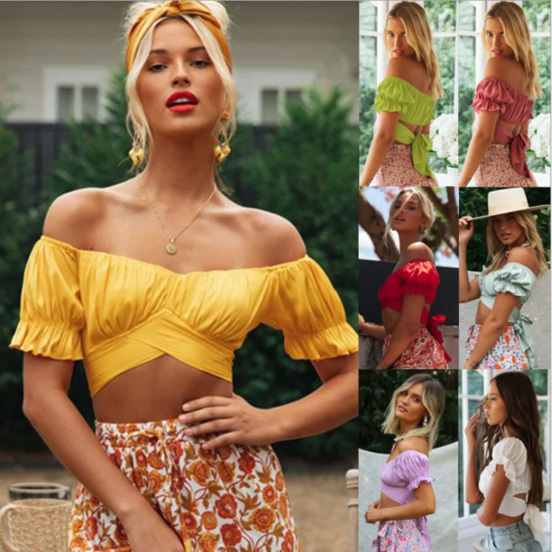 

Women Summer Fashion Ruched Camisole Sexy Mujer Backless Tank Top Streetwear Femme Mini Camis For Women Casual Crop Tops