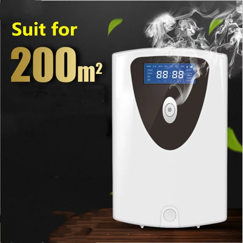 Smart Digital Scent Oil Diffuser Fragrant Aroma Machine for 200m2 Essential Oil Diffusion System Scent Air Ionizer