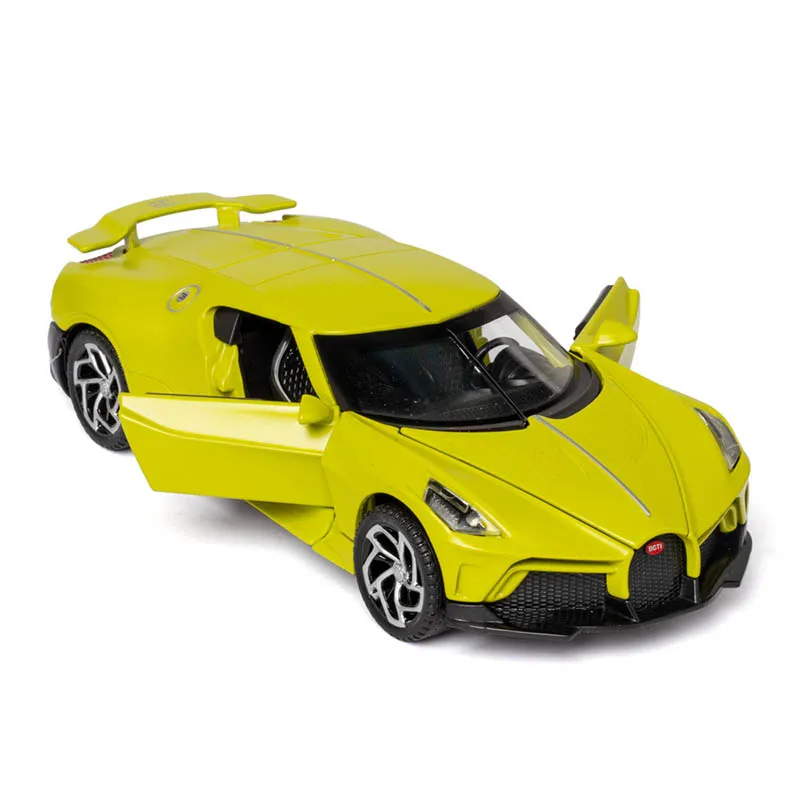 1/32 литье под давлением Bugatti La поднимаемая модель автомобиля игрушечный
