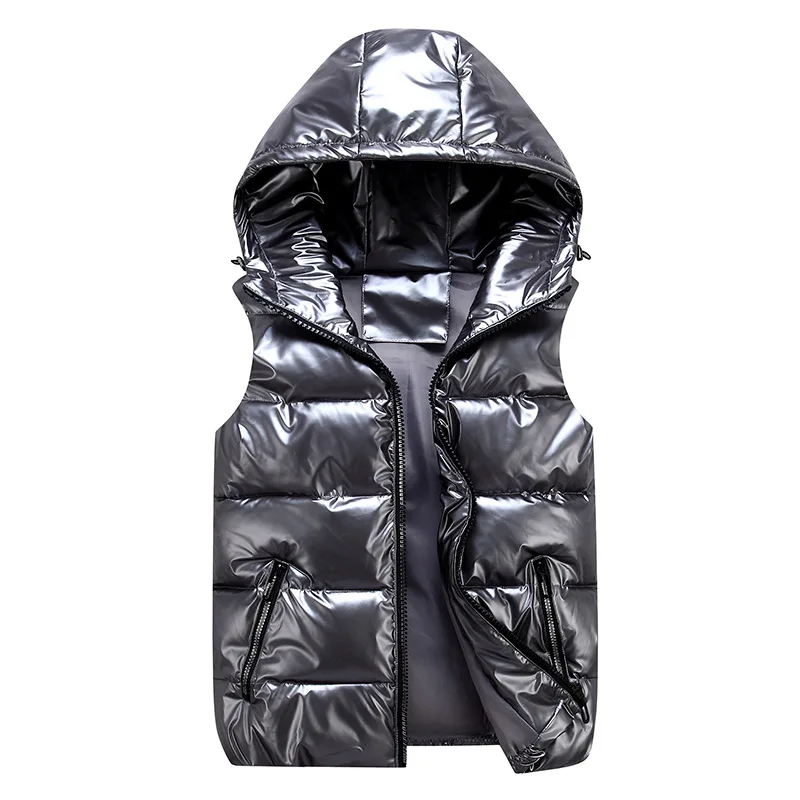 

Fashion Boy Girl Warm Vest Children Winter Coats kids Outerwear Down Jacket Boys Hooded Cotton Jacket Waistcoat Child Clothing