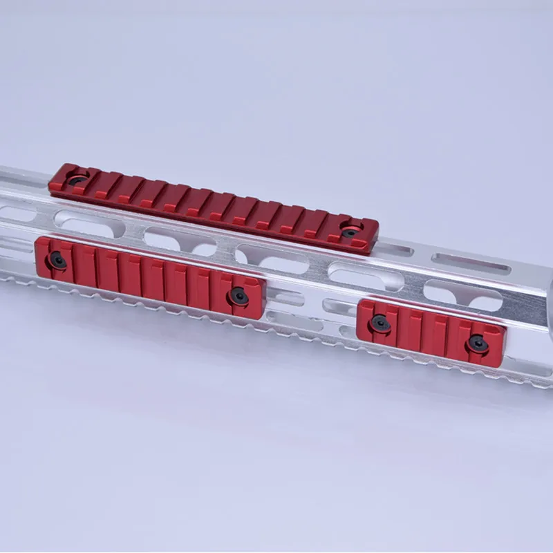 5 шт./компл. тактическая M Lok Picatinny Rail 7 9 11 13 слотов Mlok крепление для прицела Weaver
