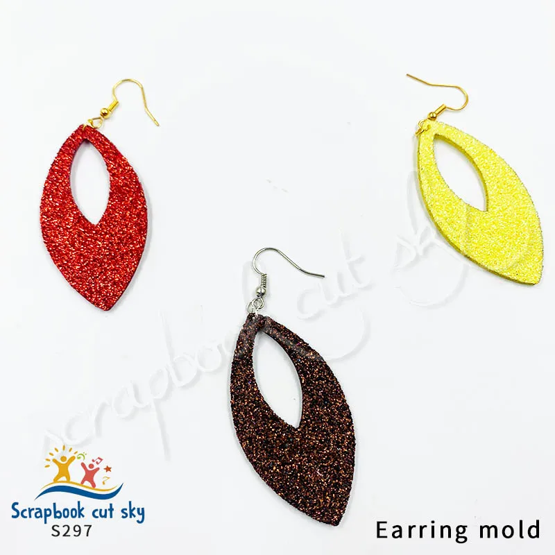 

Muyu wooden mold cutting earrings S297 is suitable for market general machine models