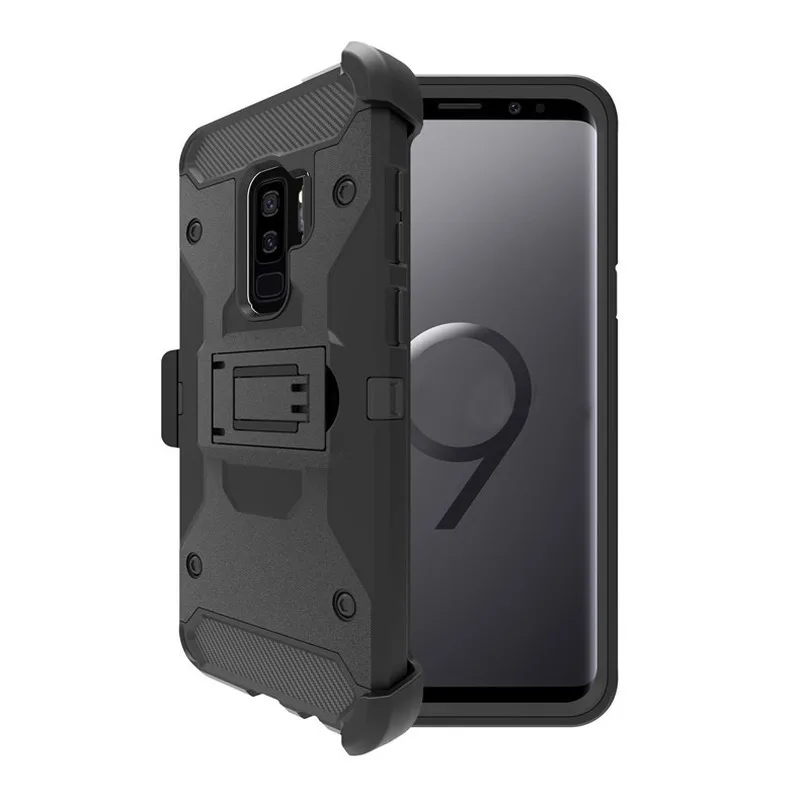 Бронированный чехол для samsung J2 J3 J5 J7 Galaxy A7 A8 плюс 2018 S8 S9 S10 Plus Note 9 360 Поворот Задний