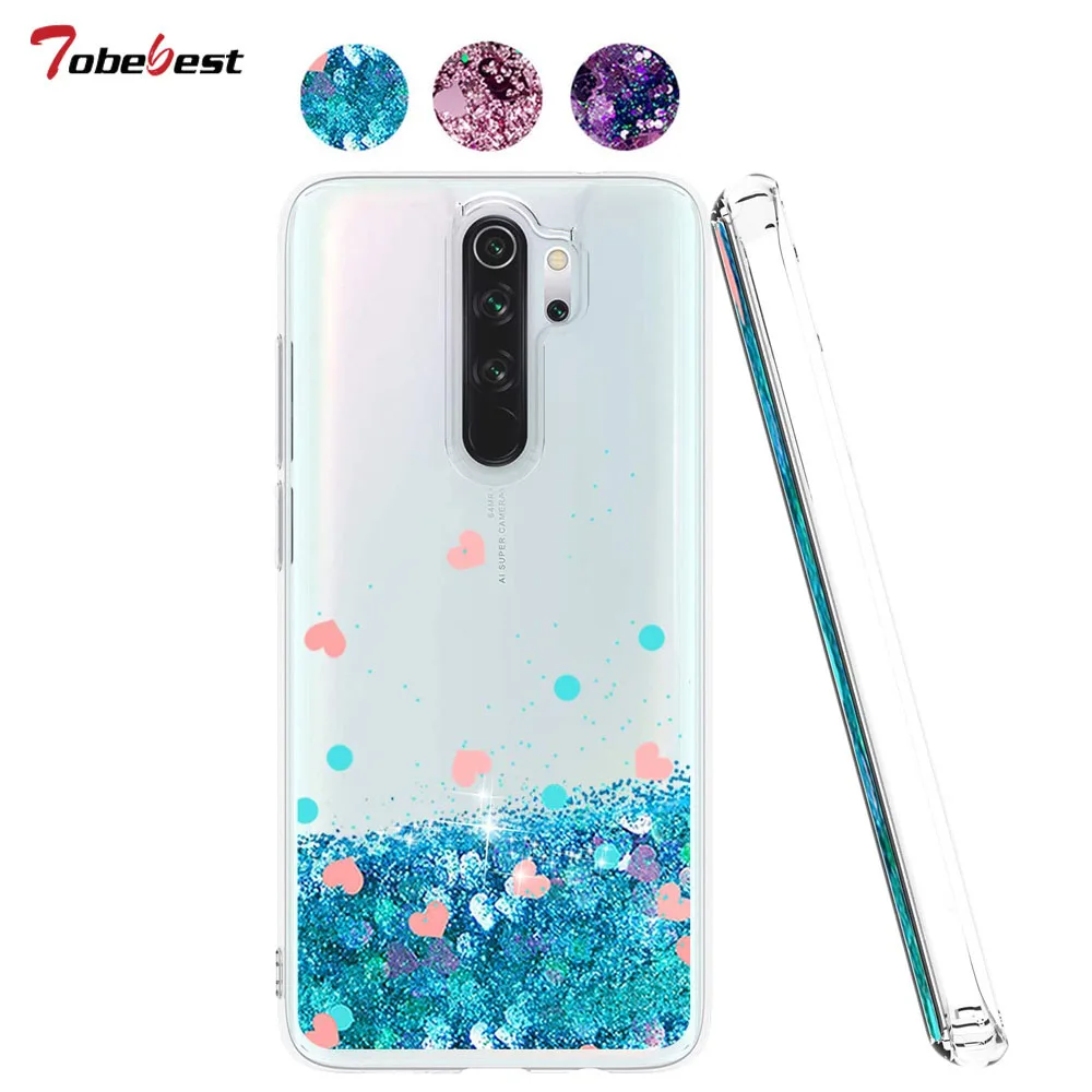 Чехол-накладка для Xiaomi Redmi Note 10X 9S 9A 9C 8 7 7A 6 6A 5 5A 4 4X Pro Plus S2 силиконовый с жидкими