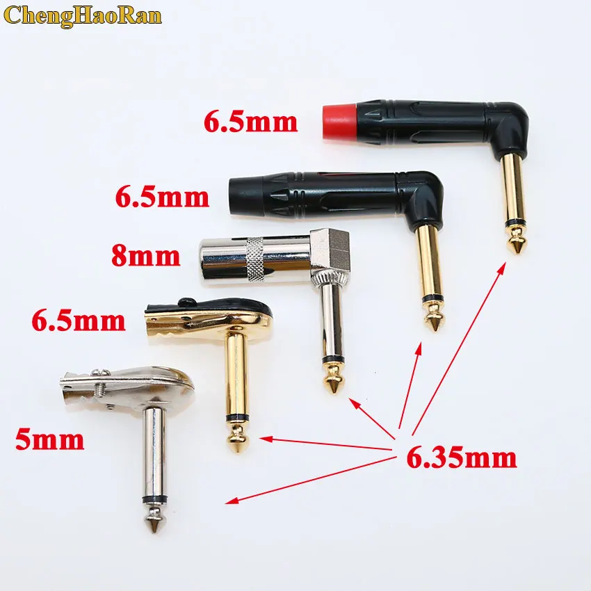 Металлический 2 полюсный стереоадаптер 6 35 мм 3 разъем для гитары Phono Pancake 1/4 дюйма