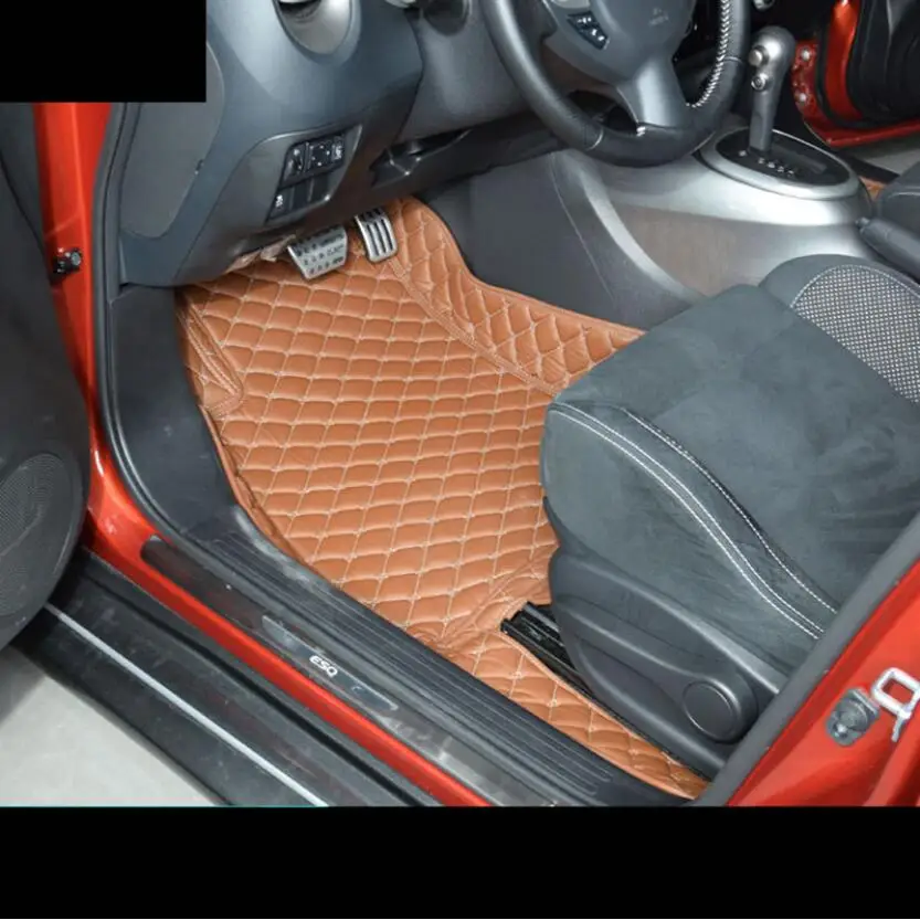 Кожаный Автомобильный Коврик для nissan juke 2010 2018 2017 2016 2015 2014 2013 2012 2011 аксессуары