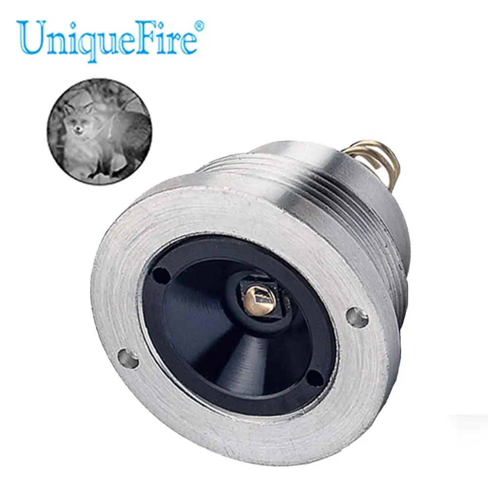 

UniqueFire IR 850 нм светодиодная лампа, инфракрасный светильник, светодиодный держатель лампы, капля, для фонарика, масштабируемый только фонарик