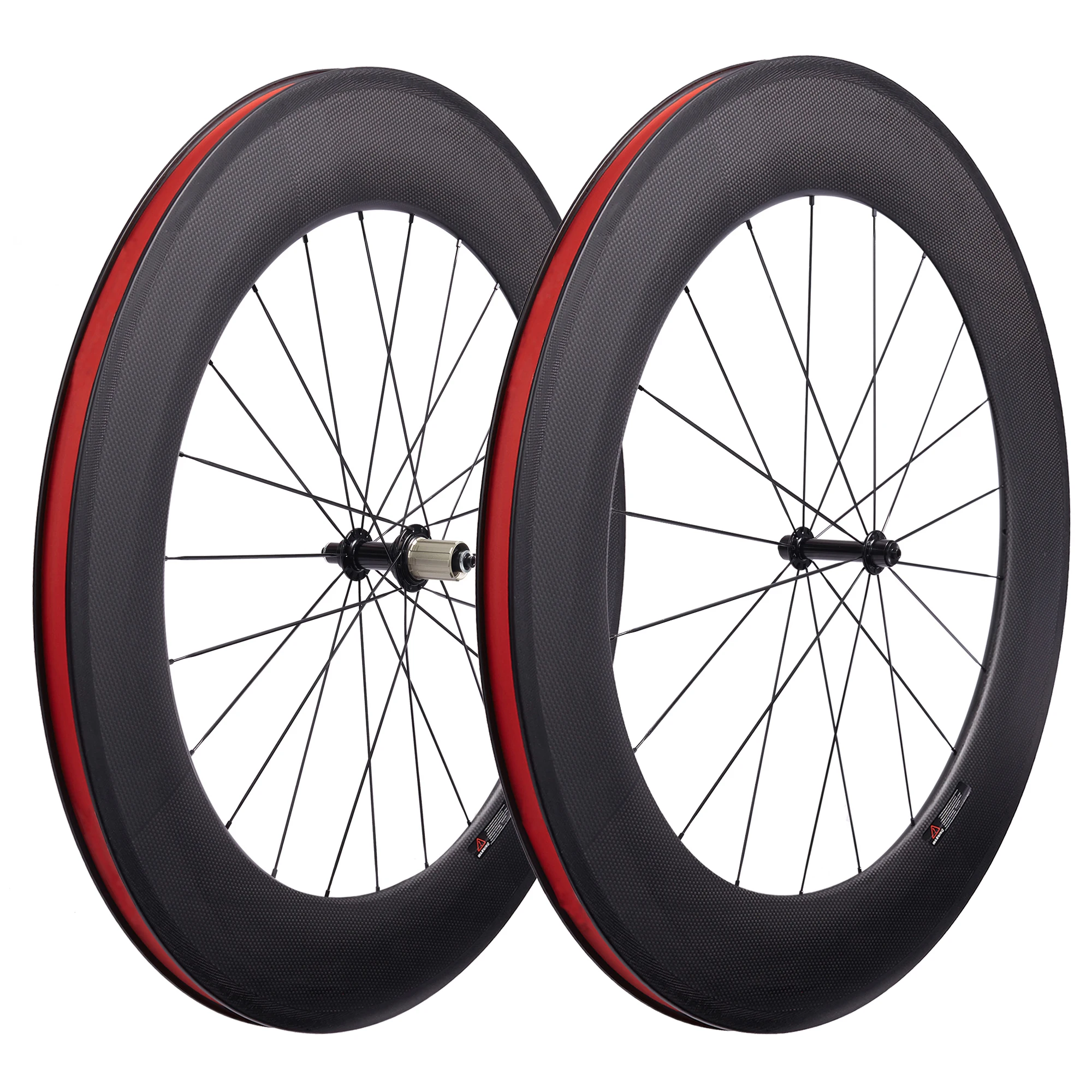 700C Углеродные колеса для дорожного велосипеда с Powerway R13 hub 24/38/50/60/88 мм глубина 23