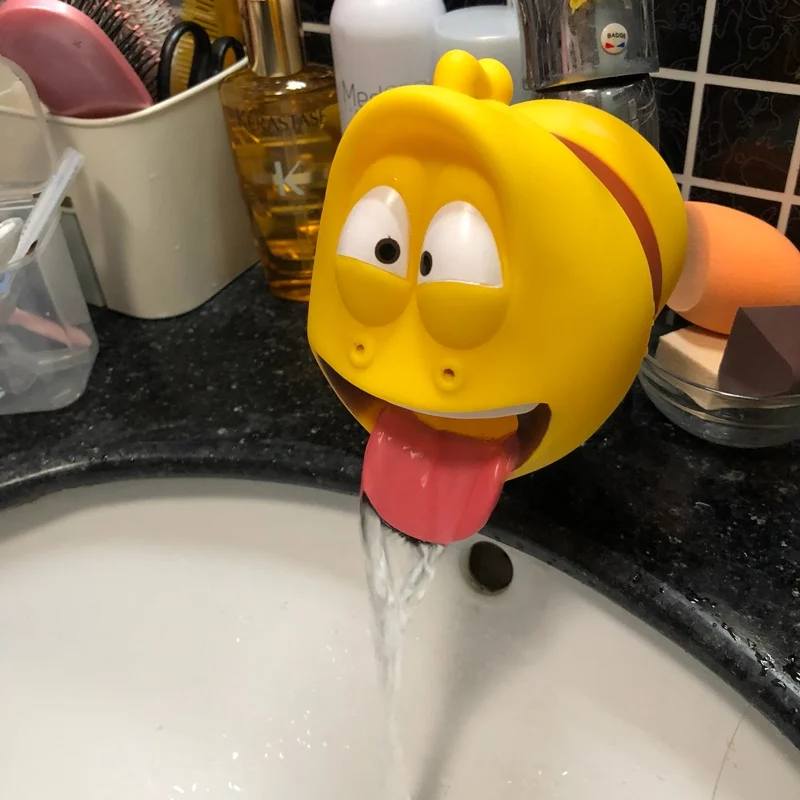 Забавный мультипликационный кран удлинитель для мытья рук посуда детей кухня и