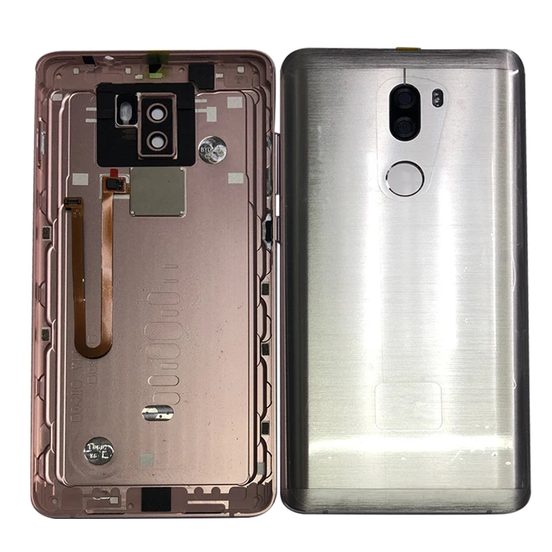Axisinternational Корпус задней двери для Xiaomi Mi 5S Plus Задняя крышка батареи чехол+ боковые клавиши+ гибкий кабель отпечатков пальцев+ стеклянный объектив