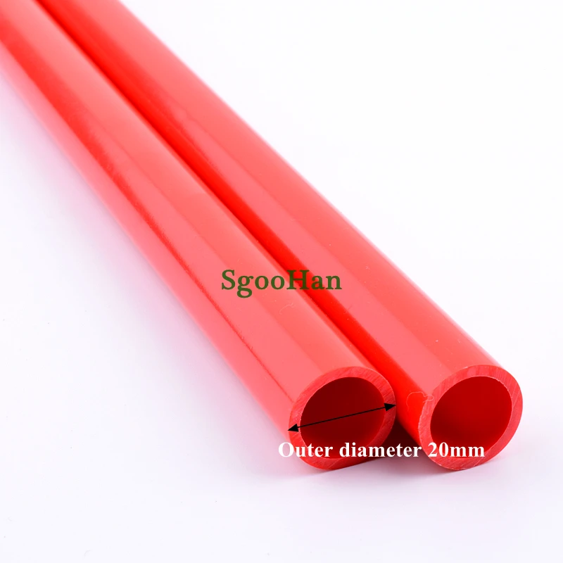 

SgooHan красная ПВХ труба для аквариума 2 шт.