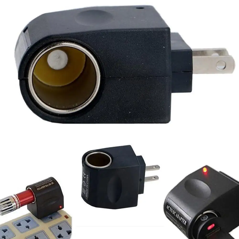 Бытовой преобразователь прикуривателя 220В до 12В прикуриватель автомобильное