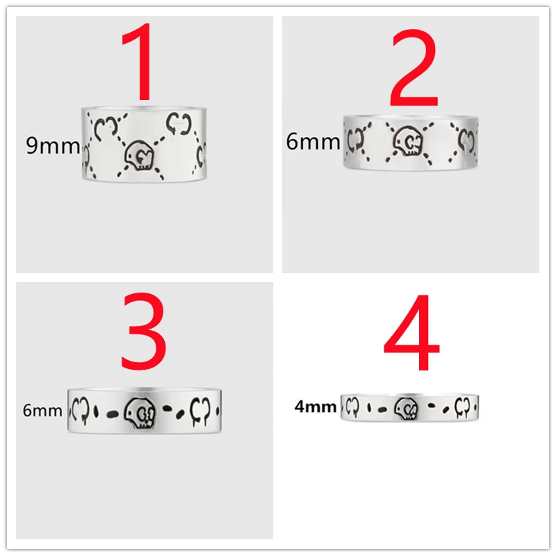 

100% S925 Sterling Silver Exclusive Sale HighQuality Delicate Pattern Ring, Women Original Brand Logo 1:1 Luxury Jewelry Gift