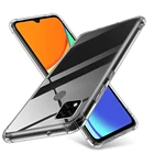 Противоударный Прозрачный чехол для телефона Xiaomi Redmi 9C, мягкая задняя крышка телефона из ТПУ для Xiaomi Redmi 9C