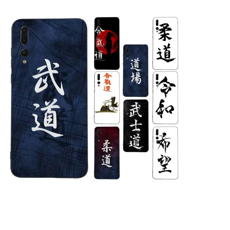 

Babaite Japan aikido Judo Phone Case For Huawei Mate 30 Pro P20 P30 P40 pro lite Y7 Y6 2019 for Honor 8X 8A 10 20lite 10i