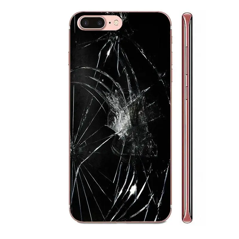 Transparent Soft Shell For Samsung Galaxy Note 8 9 10 Pro S4 S5 S6 S7 S8 S9 S10 S11 S11E S20 Edge Plus Ultra Broken Screen | Мобильные
