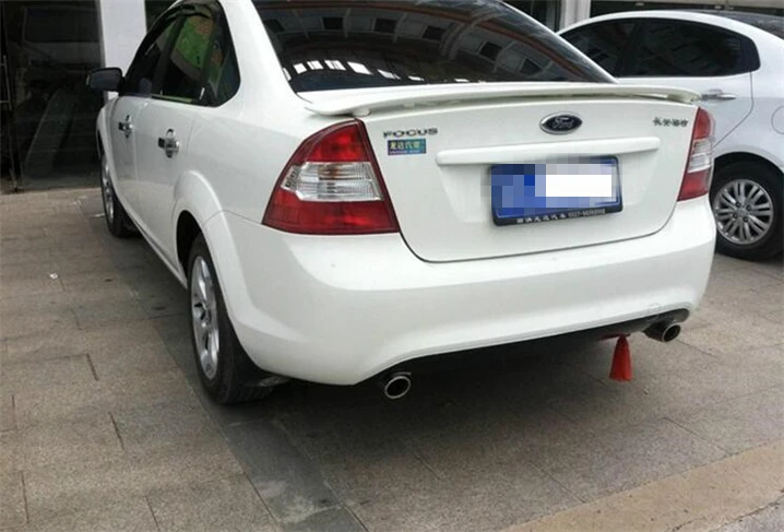 Спойлер заднего крыла для Ford Focus sedan DJK 2006-2011 из АБС-пластика цветной спойлер