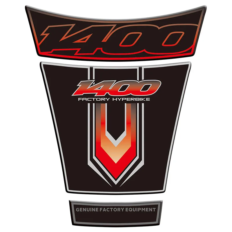 3D-наклейки на топливный бак мотоцикла защитные наклейки для Suzuki GSX 1400 GSX1400 2001 - 2008