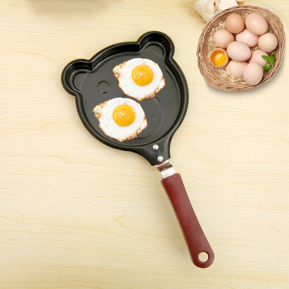 Мини-Сковорода для блинов сковородка омлета на завтрак с медвежьим узором