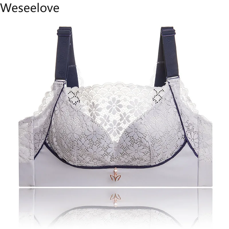 

Женский бесшовный спортивный бюстгальтер с эффектом пуш-ап Weseelove, размера плюс бюстгальтер без косточек, модный пикантный X40-2