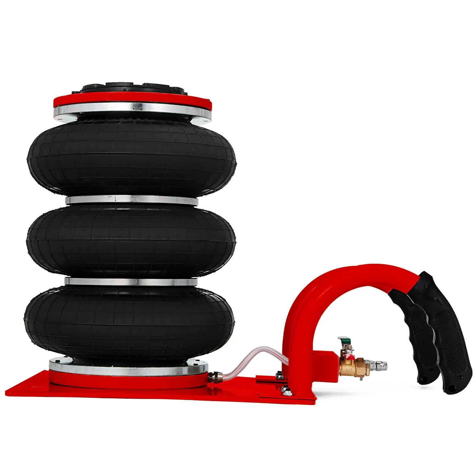 3 тонный пневматический домкрат с тройным мешком 6600 фунтов 18 дюймов