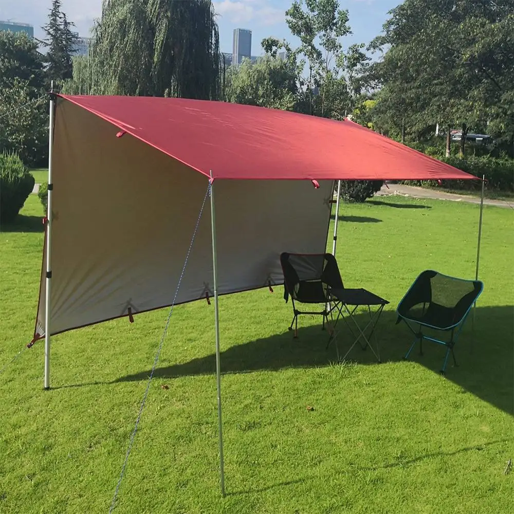 Телескопические брезентовые палатки с регулируемыми алюминиевыми стержнями для