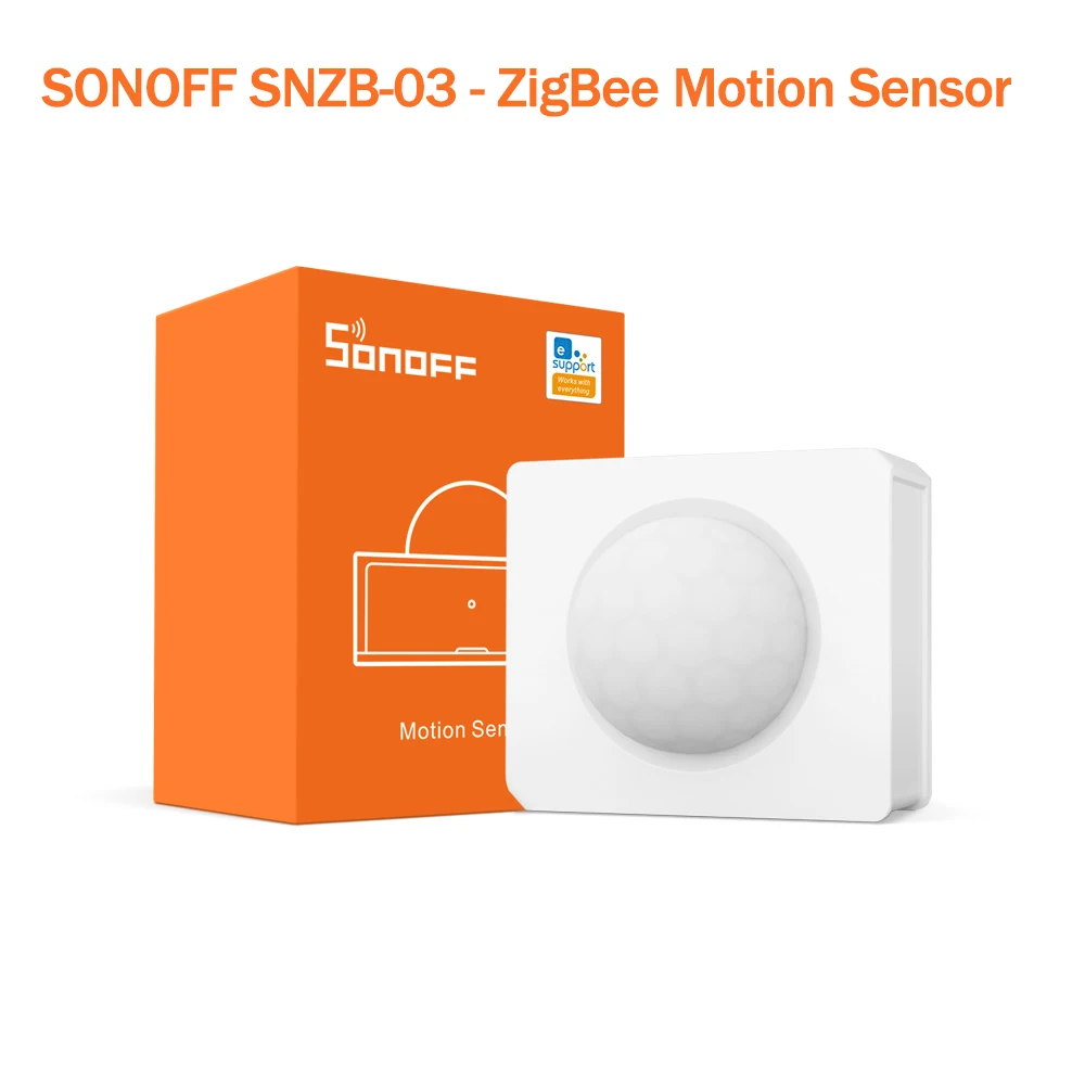 Sonoff Zigbee мост умный дом Hub SNZB01 to SNZB04 переключатель датчик движения беспроводной