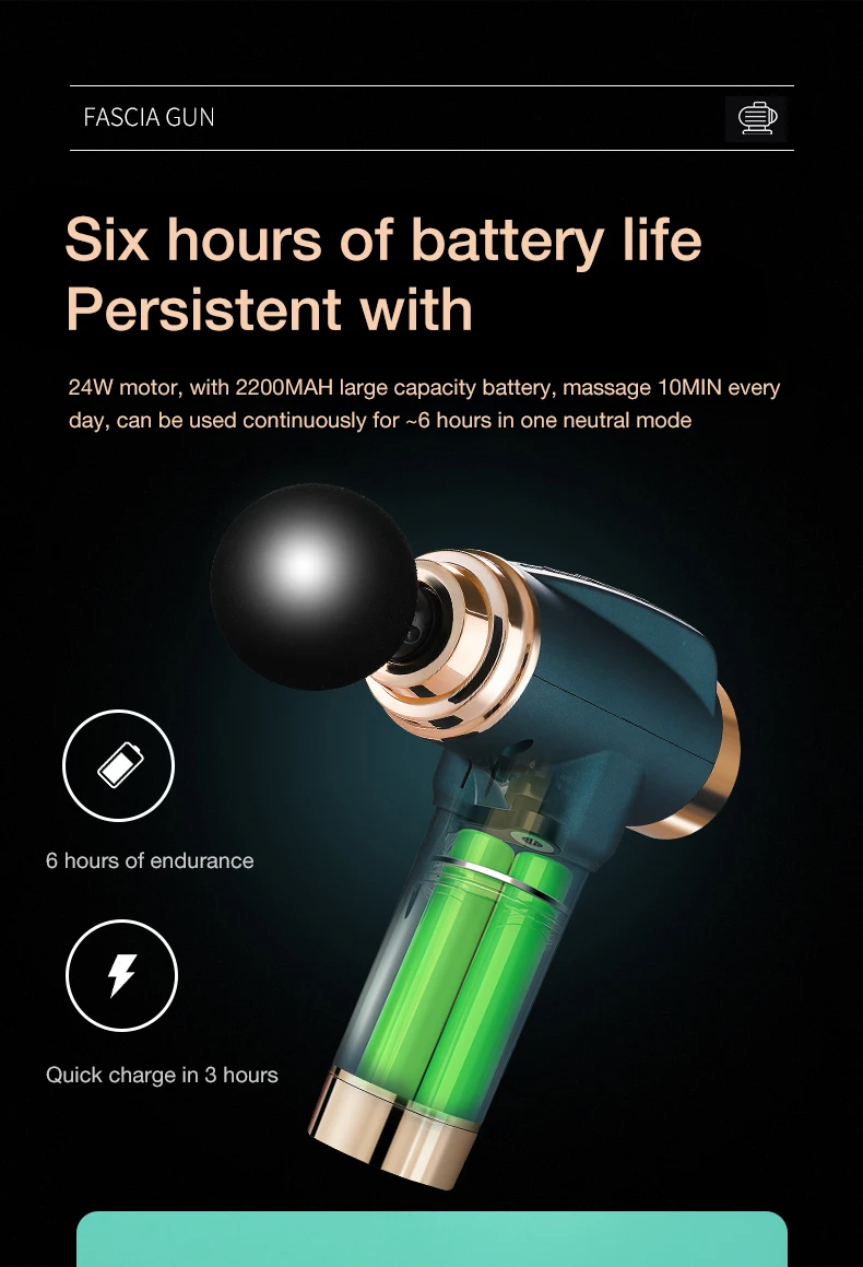 MUKASI массажный пистолет профессиональный ручной Электрический массажер для