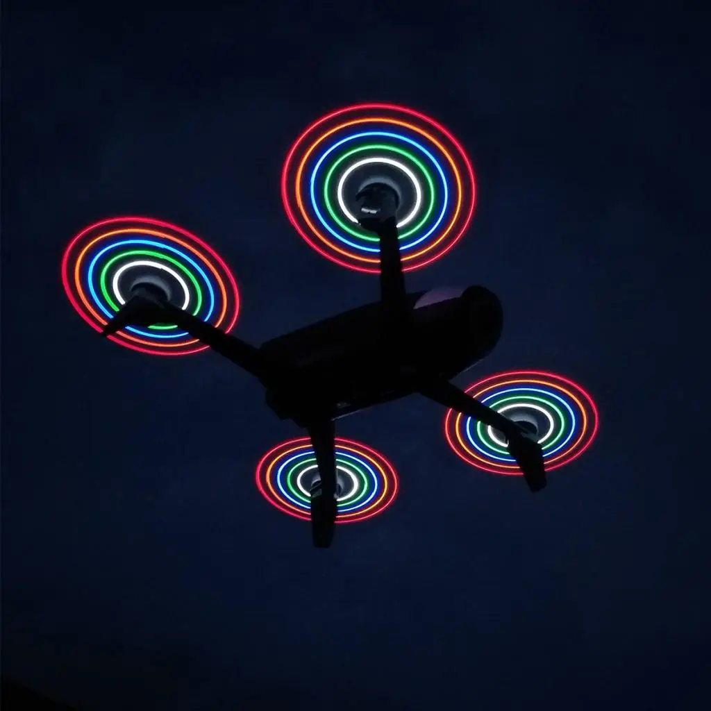 Дрон пропеллеры с светодиодный свет мигающий 5332s реквизит для Parrot Bebop 2 аксессуары