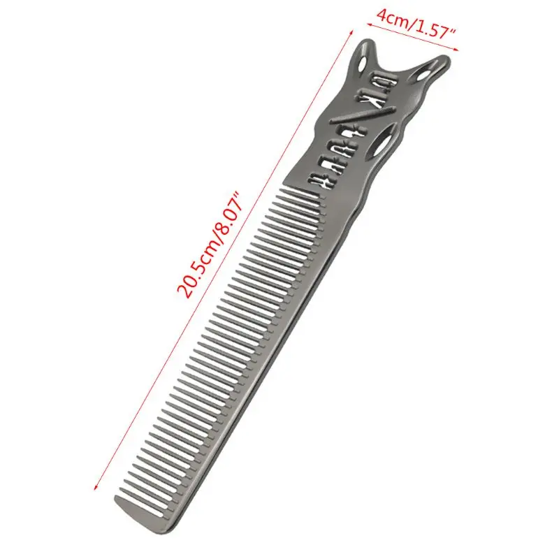 

Aluminum Metal Cutting Comb Hair Hairdressing & Barbers Salon Combs Men Women