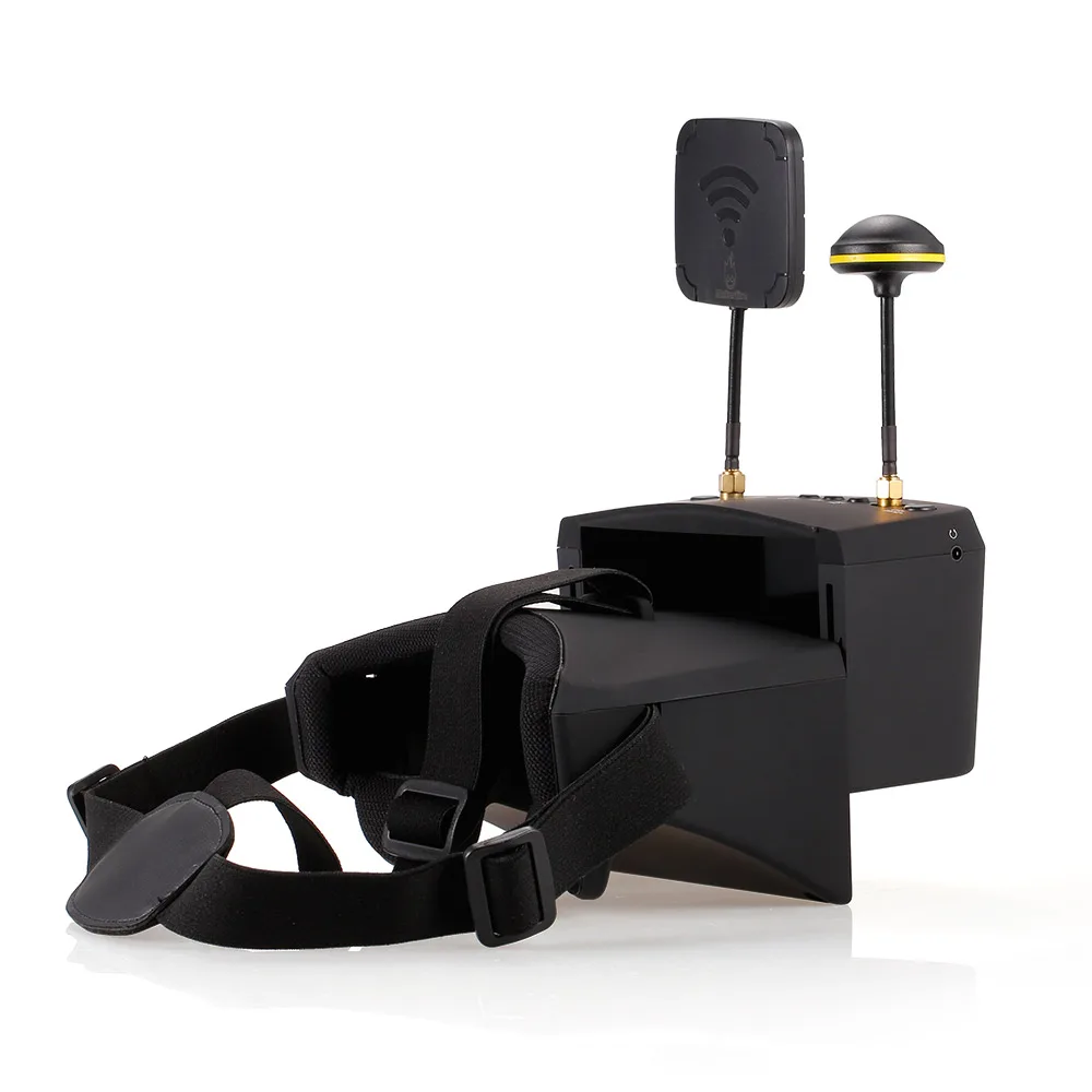 EV800D 5 8G 40CH двойная антенна FPV очки с DVR для QAV 250 220 210 гоночный Квадрокоптер|Детали и