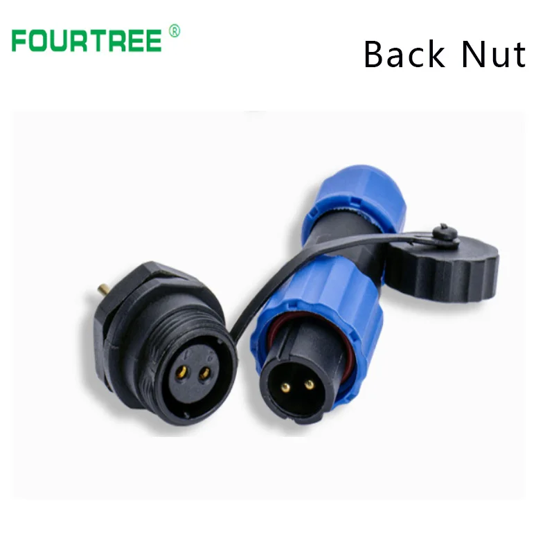 Водонепроницаемый соединитель IP68 кабель с задней гайкой SD13 SD16 SD20 SD28 авиационный