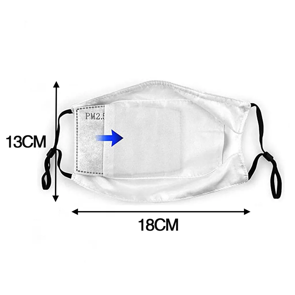 

Dustproof 1pc Adult Face Mask Christmas Printed Cotton Mouth Cover Outdoor Windbreak Seamless Riding Quick-drying Mascarilla