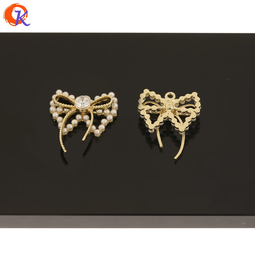 

Cordial Design 50Pcs 22*26MM Jewelry Accessories/Pendant/DIY Making/Hand Made/Earring Findings/Imitation Pearl/Rhinestone Charms