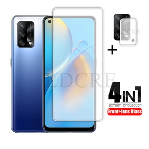 2pcs for oppo a74 4g glass full tempered camera glass for oppo a74 screen protector film lens for oppo a74 4g 5g camera glass free global shipping