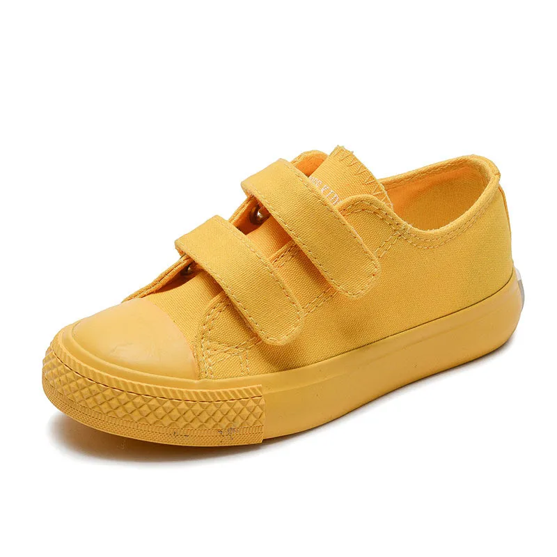 

Kindergarten Candy Color Children's Shoes White Shoes Boys Girls Students Sports Magic Stick Dance Shoes Children Canvas Shoes