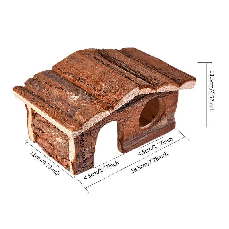 Красивое и милое гнездо домик для игровой площадки хомяки деревянный дом