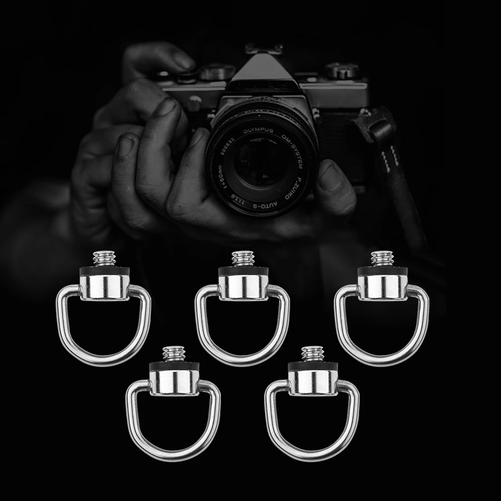 5 шт. металлический винт 1/4 дюйма для быстросъемной пластины Адаптер монопод