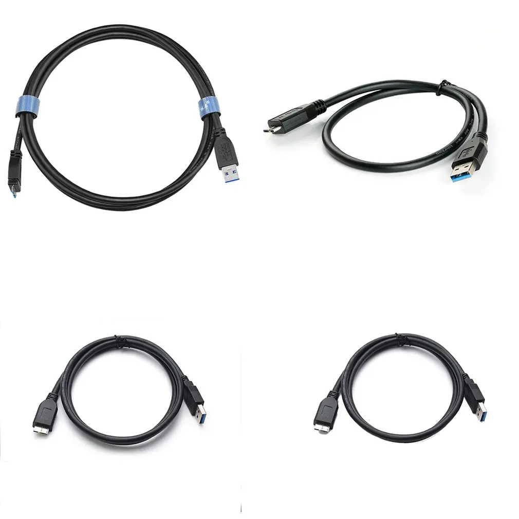 1 шт. высокоскоростной Micro USB3.0 кабель Тип A к B шнур для samsung S5 жесткий диск