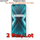 2 шт.лот для Realme X3 SuperZoom 6,6 дюйма закаленное стекло для защиты экрана Взрывозащищенная пленка усиленная защита