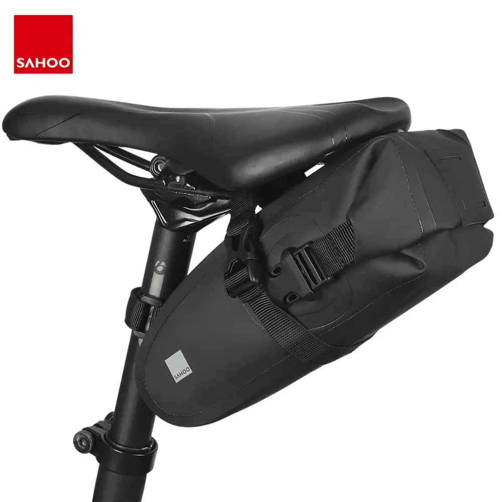 Sahoo-bolsa impermeable para SILLÃ�N de bicicleta, paquete de cuÃ±a para asiento trasero,...